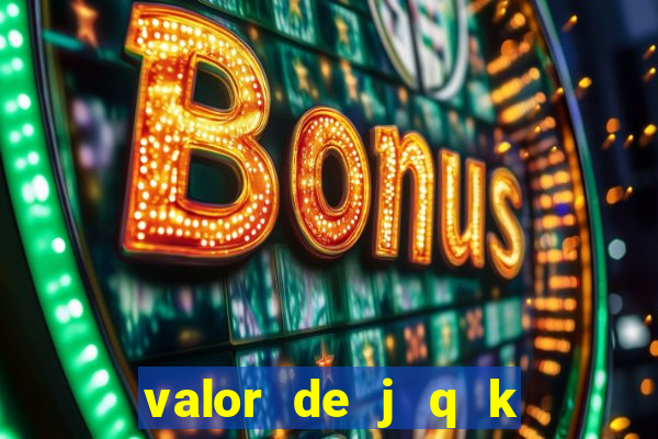 valor de j q k en blackjack